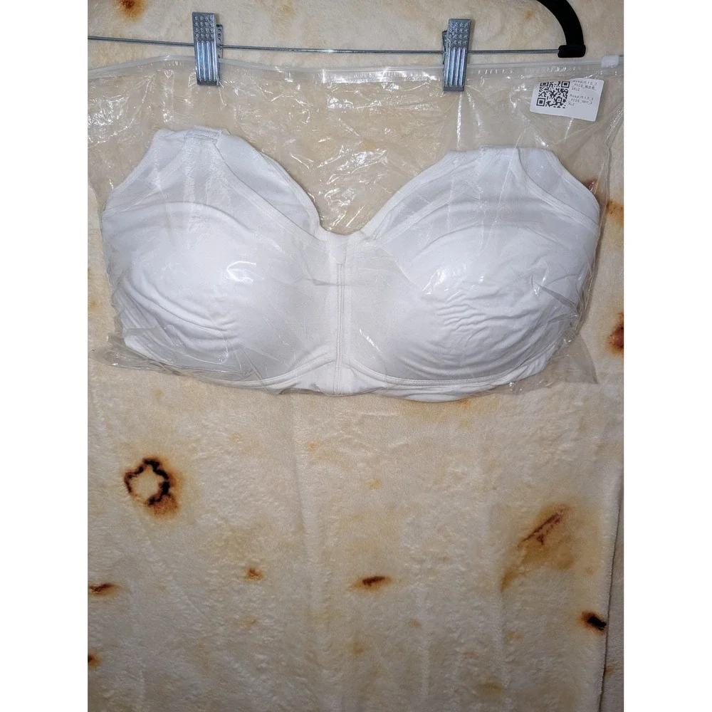 RosyLine Front Closure Zip Bra Womens 3XL Multicolor Lace Wireless Comfort 10 pk